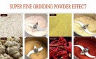 Смилане на продукти с електрическа мелница: преди и след